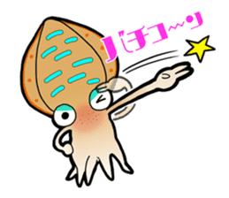 Bigfin reef squid sticker #125168