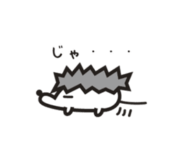 Hedgehog"Bug" sticker #125206
