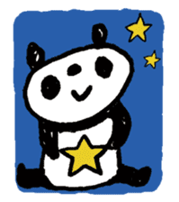 Brass panda club sticker #125707