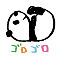 Brass panda club sticker #125720