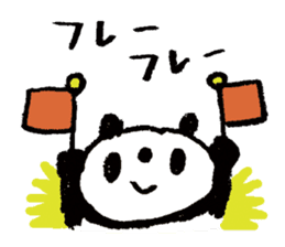 Brass panda club sticker #125736