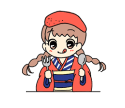Mentai girl -eldest daughter- sticker #125861