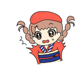 Mentai girl -eldest daughter- sticker #125863