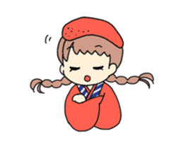 Mentai girl -eldest daughter- sticker #125865
