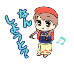Mentai girl -eldest daughter- sticker #125867