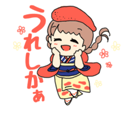 Mentai girl -eldest daughter- sticker #125888