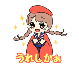 Mentai girl -eldest daughter- sticker #125890