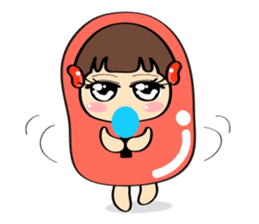 Mentai girl -third daughter- sticker #126341