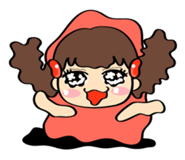 Mentai girl -third daughter- sticker #126343