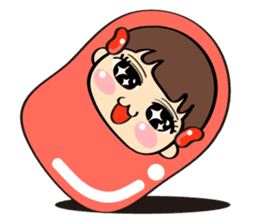 Mentai girl -third daughter- sticker #126346