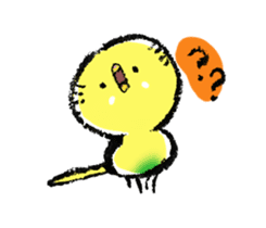 Budgerigar parakeet series sticker #126622