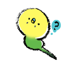 Budgerigar parakeet series sticker #126623
