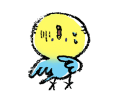 Budgerigar parakeet series sticker #126625