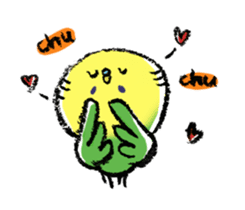 Budgerigar parakeet series sticker #126641