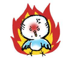 Budgerigar parakeet series sticker #126645