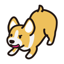 one's pet dog stamp1 sticker #127537