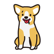 one's pet dog stamp1 sticker #127538