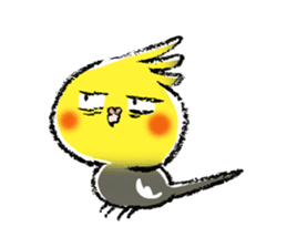 Parakeet cockatiel series sticker #127560