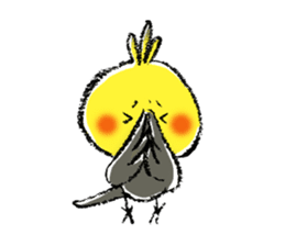 Parakeet cockatiel series sticker #127565