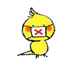 Parakeet cockatiel series sticker #127566