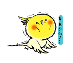 Parakeet cockatiel series sticker #127569