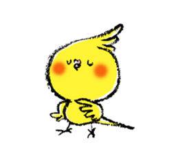 Parakeet cockatiel series sticker #127571