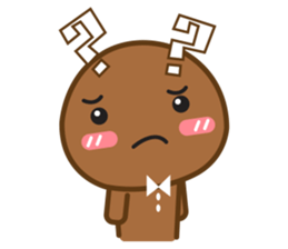 Mr. Brown Cookie sticker #127862