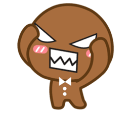 Mr. Brown Cookie sticker #127863