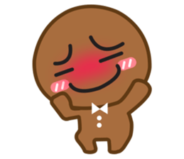 Mr. Brown Cookie sticker #127867
