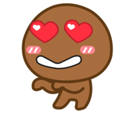 Mr. Brown Cookie sticker #127868
