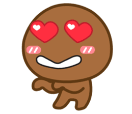 Mr. Brown Cookie sticker #127868