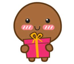 Mr. Brown Cookie sticker #127869