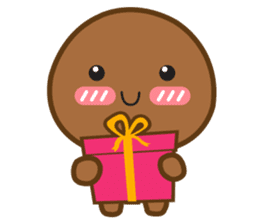 Mr. Brown Cookie sticker #127869