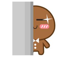 Mr. Brown Cookie sticker #127870