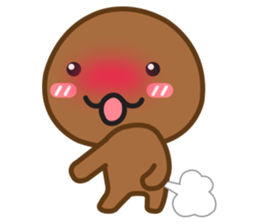 Mr. Brown Cookie sticker #127871