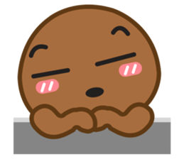 Mr. Brown Cookie sticker #127872