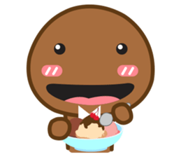 Mr. Brown Cookie sticker #127873