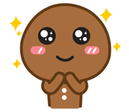 Mr. Brown Cookie sticker #127878
