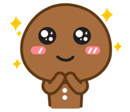 Mr. Brown Cookie sticker #127878