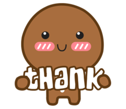 Mr. Brown Cookie sticker #127882