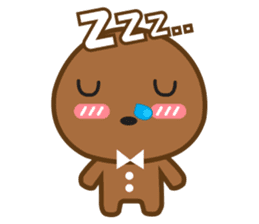 Mr. Brown Cookie sticker #127883