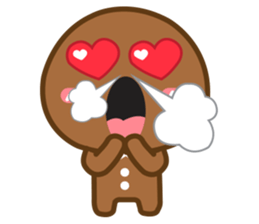 Mr. Brown Cookie sticker #127884