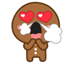 Mr. Brown Cookie sticker #127884