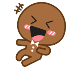 Mr. Brown Cookie sticker #127887