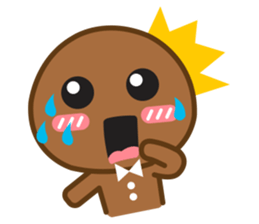 Mr. Brown Cookie sticker #127888