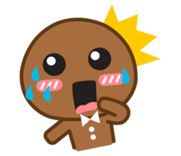 Mr. Brown Cookie sticker #127888