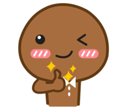 Mr. Brown Cookie sticker #127889