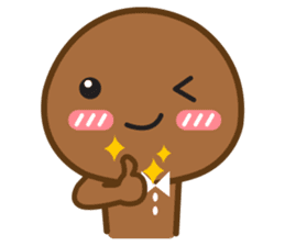 Mr. Brown Cookie sticker #127889