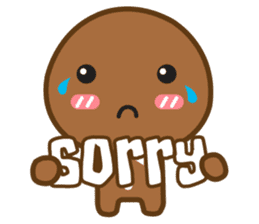 Mr. Brown Cookie sticker #127890