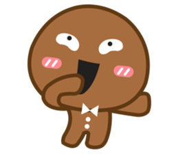 Mr. Brown Cookie sticker #127895